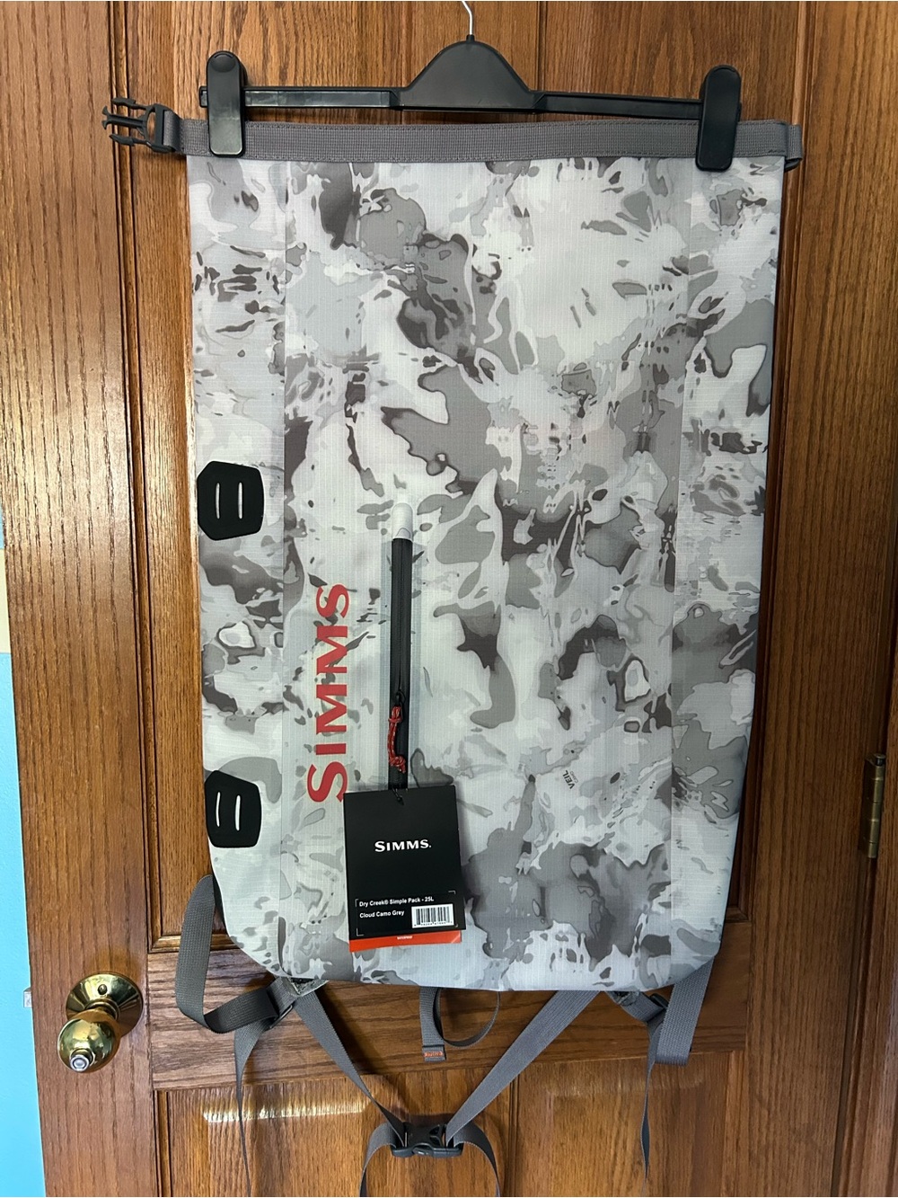 SIMMS Dry Creek Simple Pack 25L Gray Camo